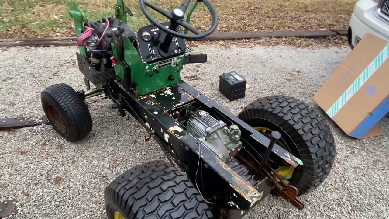 1969 John Deere 140 H3 Patio saved from the scrapyard. Resto Update