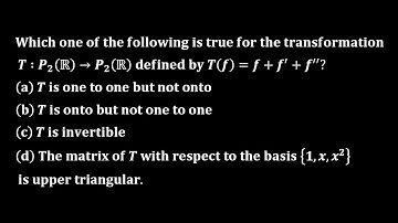 matrix representation of linear transformation linear algebra iit jam mathematics du 2014
