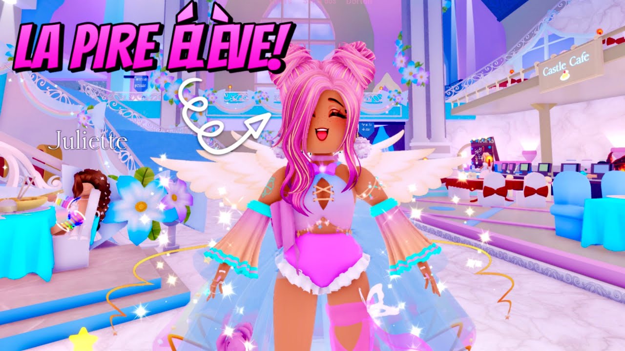 LA PIRE ÉLÈVE DE L'ÉCOLE DE ROYAL HIGH! ROBLOX