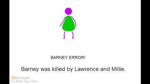 Barney error 14