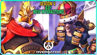 Season 4 – All New Unique Hero Interactions & Specific Eliminations Overwatch