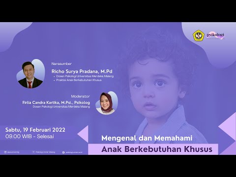 ⭐ *WEBINAR - Mengenal dan Memahami ANAK BERKEBUTUHAN KHUSUS* ⭐