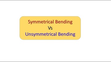 Symmetrical Vs unsymmetrical bending