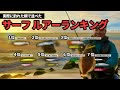 【TOP7】実際に釣れた順！サーフの釣りチャンネルを支えた栄光のルアーランキング【登録者１万人感謝！】