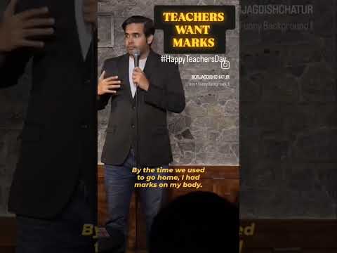 Teachers want marks😜 #happyteachersday