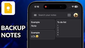 How To Backup Google Keep Notes