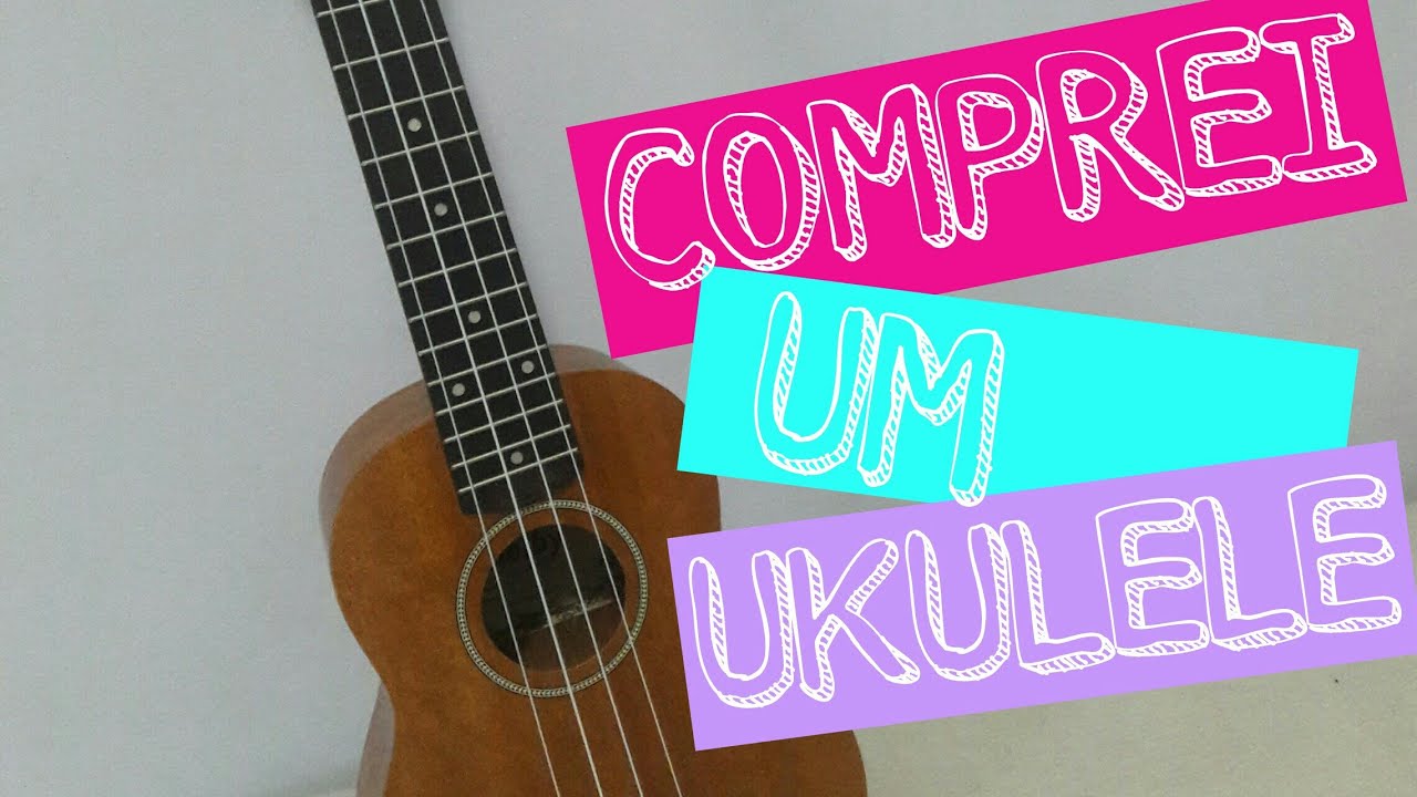 COMPREI UM UKULELE!!!• Letícia Giovanna tv