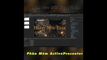 Chèn Câu Hỏi Tương Tác eLearning Trong ActivePresenter #activepresenter #elearning