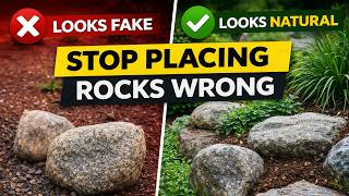 How to Use Boulders in Landscaping (Make It Look NATURAL)