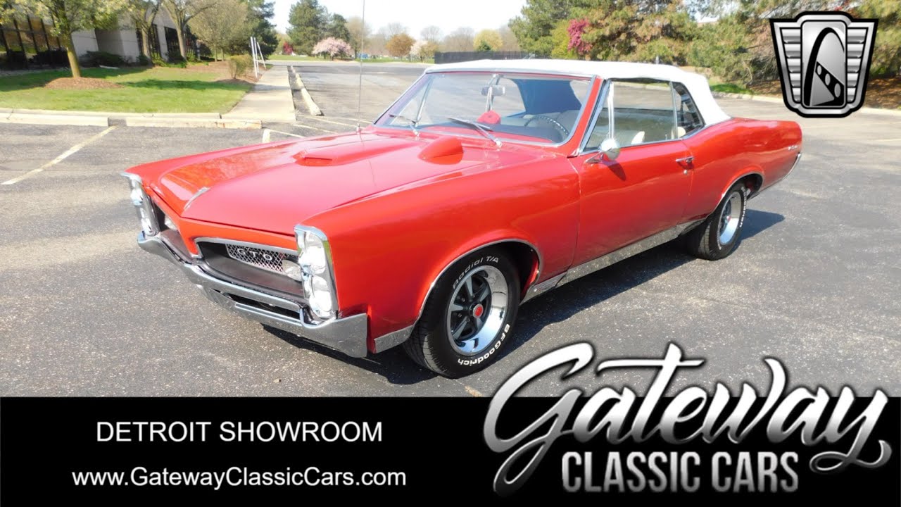 1967 Pontiac GTO Gateway Classic Cars Detroit 2112 DET YouTube
