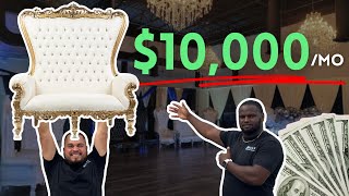 How to Start a Throne Chair Rental Business??