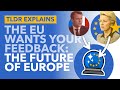What's the Future of the European Union? The EU Wants Your Ideas - TLDR News