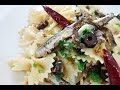 【猫と料理】オイルサーディーンのパスタ Cooking with Cats - Oil Sardine Pasta