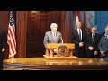 Gov. Mike Parson's first news conference