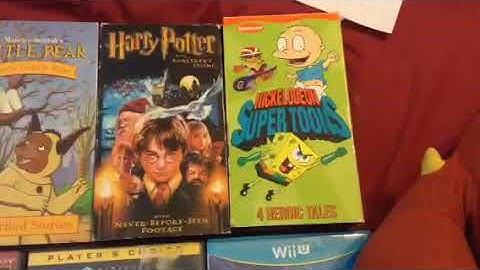 VHS/DVD/Video Game/Plush Update for August 25, 2017