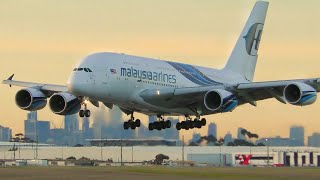 5 BIG PLANE Landings From CLOSE UP | Melbourne Airport Plane Spotting