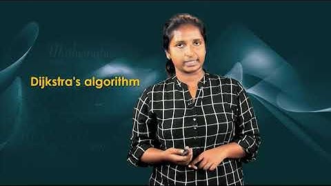 Shortest Path Algorithm #swayamprabha #CH08SP