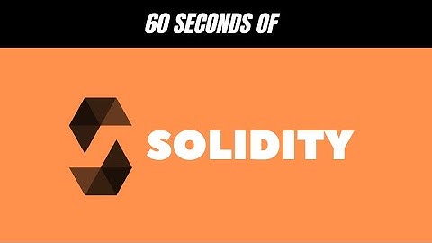 60 seconds of solidity #Web3