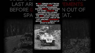 Last German Tank Moving Through the Eastern Front #shorts