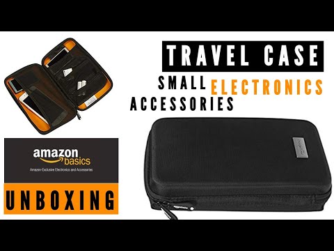 travel case for small electronics and accessories