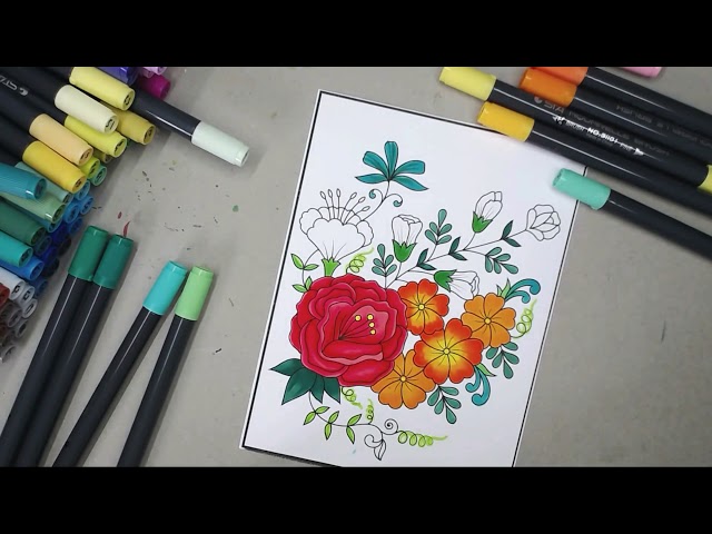 archief Verdachte papier Product Review | STA Aquarelle Brush Pens - YouTube