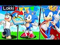DIVENTO da LOKKI a SONIC di COMPLEANNO su SPEED SIMULATOR su ROBLOX ITA!!
