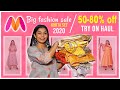 Myntra biggest festive sale | Try on haul + Review