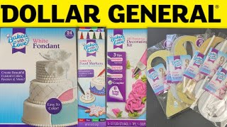 Review: Dollar General Cake Supplies