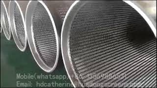 stainless steel wire wrap screens-Chinese screen pipes manufacturer