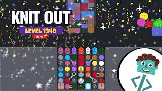 Knit Out Level 1348 | Hard | Walkthrough | No Boosters