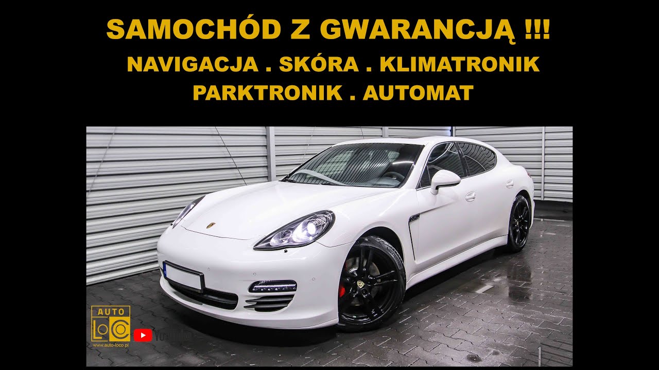 auto-leszno.otomoto.pl - Prezentacja PORSCHE PANAMERA AUTOMAT  AUTOTEST LESZNO