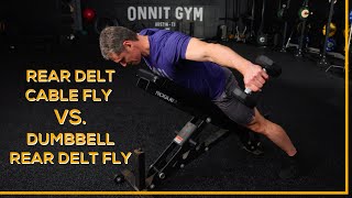 Rear Delt Cable Fly VS. Dumbbell Rear Delt Fly by Onnit 1,480 views 2 months ago 7 minutes, 34 seconds