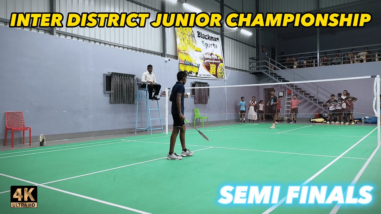 SUNEEL vs ANTONY WILSON | INTER DISTRICT JUNIOR CHAMPIONSHIP | U13 BOYS ...