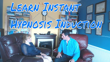 Learn Instant Hypnosis Induction | Dave Elman Hypnotic Induction | Rapid Hypnosis Induction Demo
