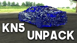 UNPACK KN5/ UNPACKING KN5 - Tutorial mod devellopper & understanding encrypted car Assetto Corsa