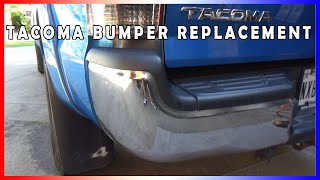 2011 2nd Gen Tacoma Rear Bumper Removal and Install.