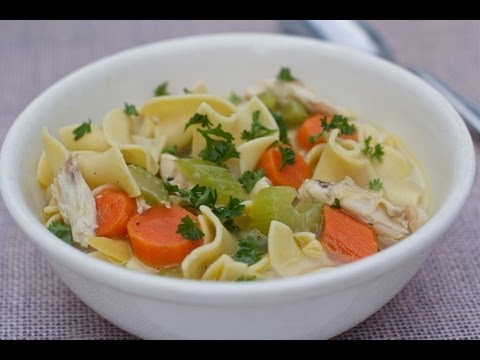 Homemade Chicken Noodle Soup Recipe (Mama's Cold Medicine)