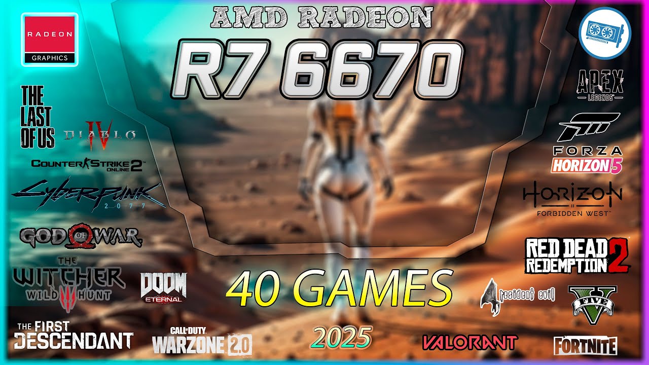 HD 6670 + R5 5600X Unleashed: Can It Handle 40 Popular Games? Find Out Now!