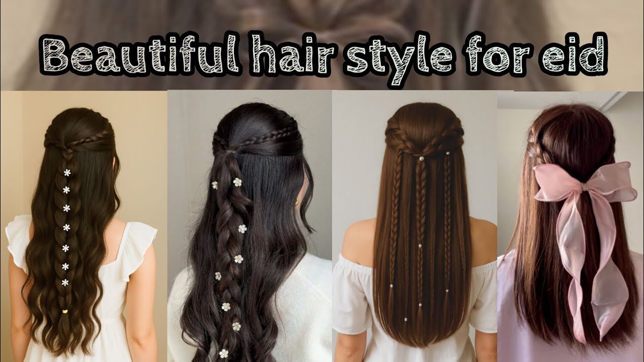 Beautiful Hair Style for Eid | Hair Style for Girls