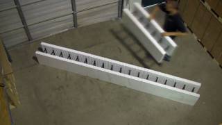 Gluing ICF Blocks: Straight Components
