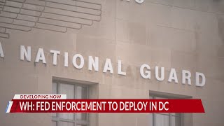 Trump: People around DC could see rise in federal law enforcement
