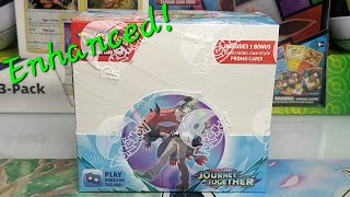 jt booster box promo Journey Together Enhanced Opening 🔥 Pokemon TCG Booster Box