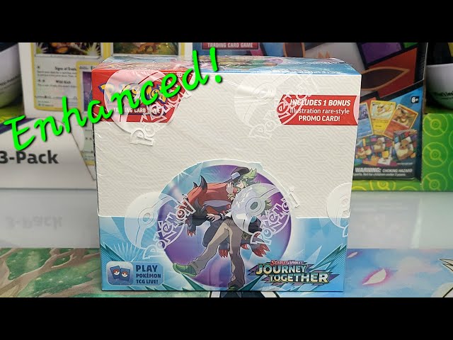 Journey Together Enhanced Booster Box Opening - YouTube