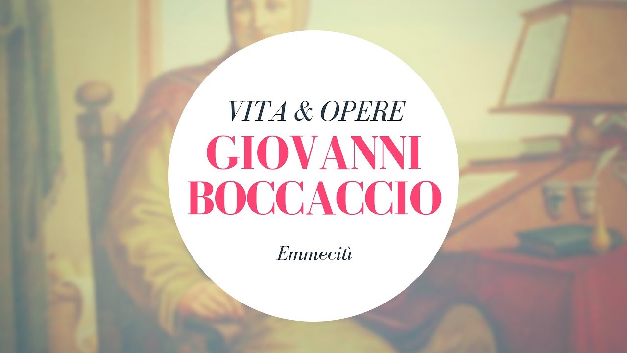 Giovanni Boccaccio vita e opere in meno di 5 minuti! YouTube Giovanni Boccaccio vita e opere in meno di 5 minuti! YouTube