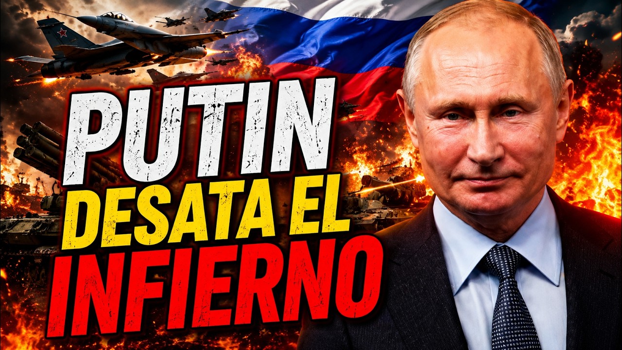 Rusia acorrala a Ucrania con ataque masivo