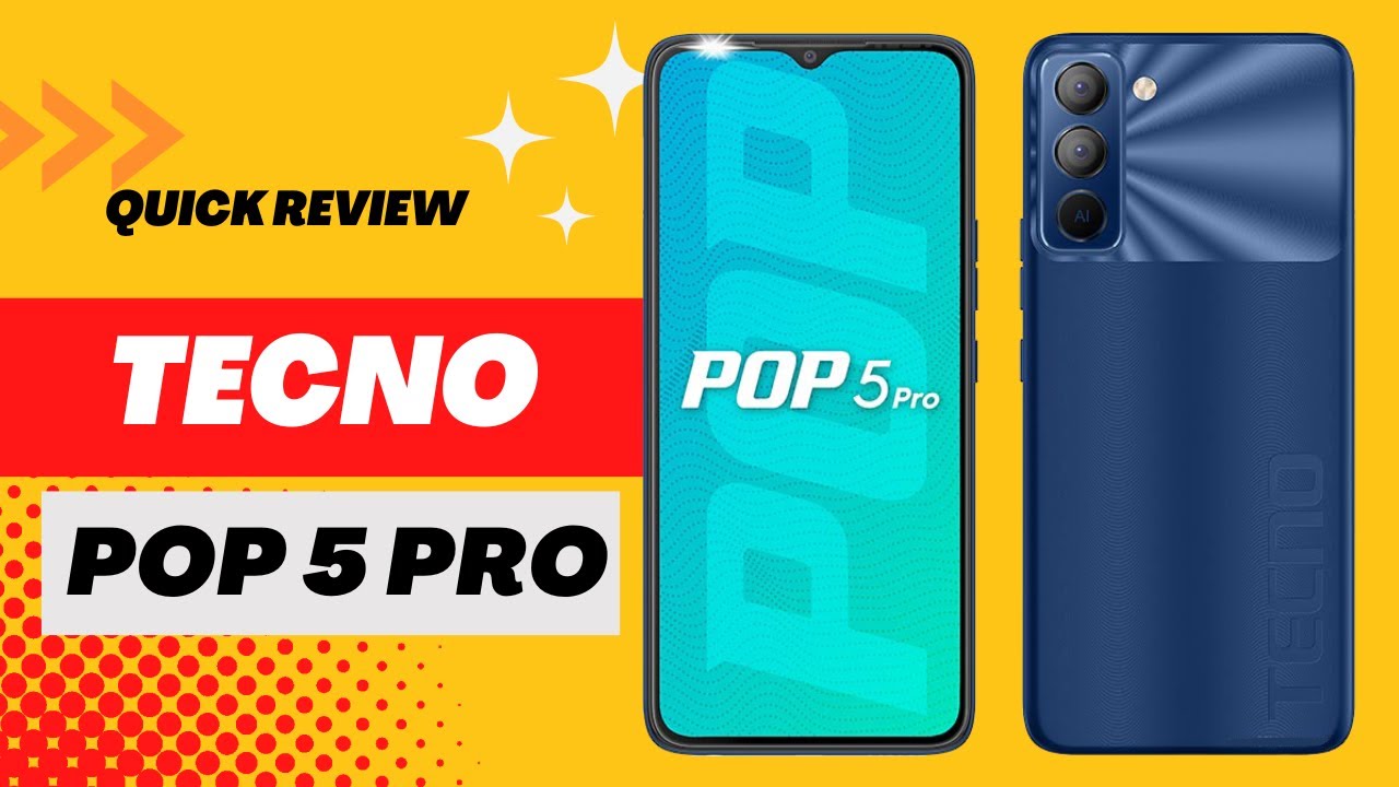 Tecno Pop 5 Pro Quick Review, camera, specs, chipset, benchmark & more