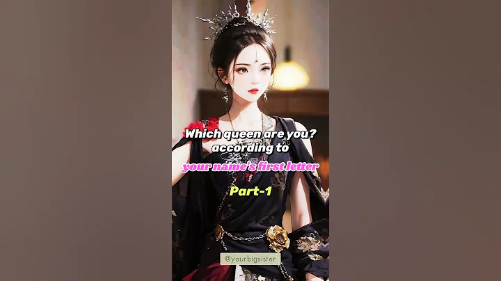 Which queen are you? According to your name's first letter✨♥️✨ #viral #shorts #ytshorts #queen #edit