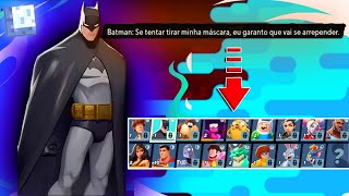 🔥oque o BATMAN fala pra os outros personagens | MultiVersus Mobile