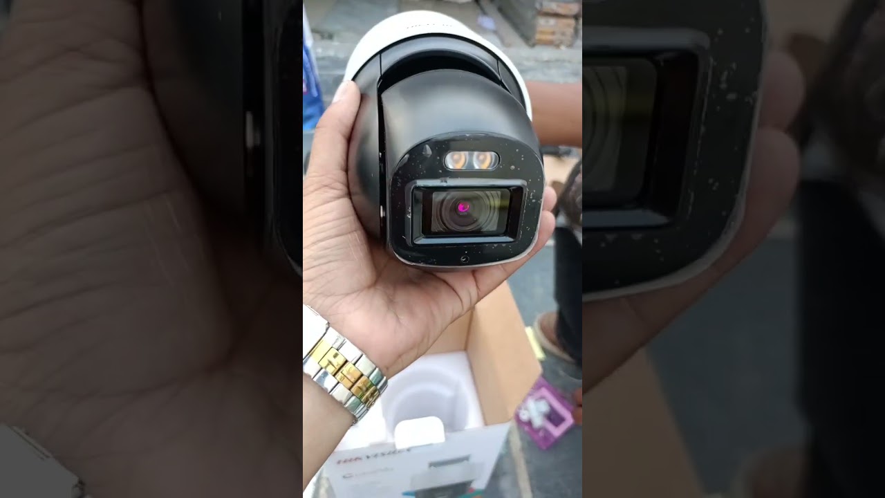 hikvision mini PTZ camera tow way talk hikvision PTZ cameras outdoor #hikvisioncamera