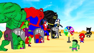 Rescue All HULK Family & SPIDERMAN, BATMAN : Who Is The King Of Super Heroes ?